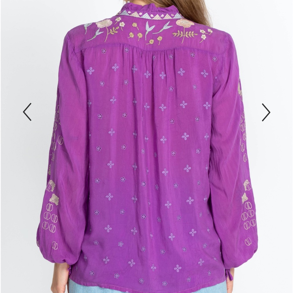 Johnny Was Brielle Blouse - Picture 4 of 10